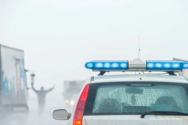 buckeye truck accident attorney with police