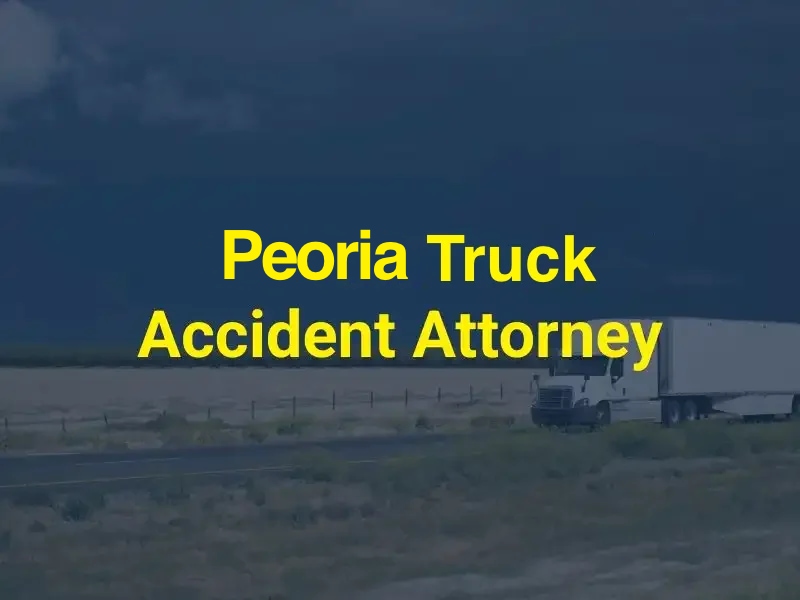 peoria truck accident lawyer image