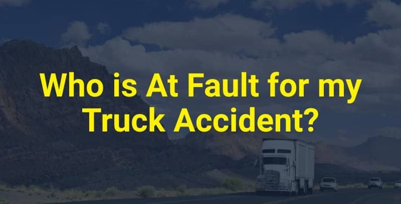 mesa truck accident lawyer fault banner